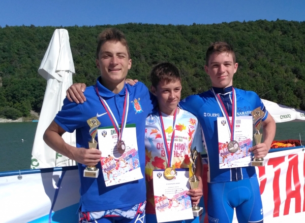 Волгоградский триатлонист победил на Спартакиаде