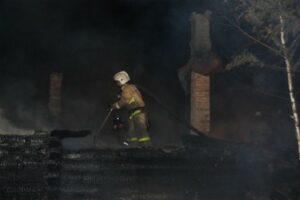 На пожаре в Волгоградской области погибла пожилая женщина