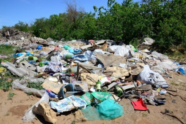 На севере Волгограда ликвидировали более 110 тысяч кубометров мусора