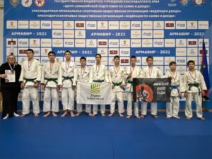 Сборная Волгоградской области по дзюдо взяла серебро первенства ЮФО