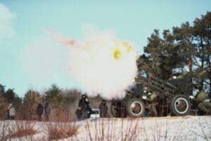 В Волгограде на Мамаевом кургане прогремел «Выстрел памяти»