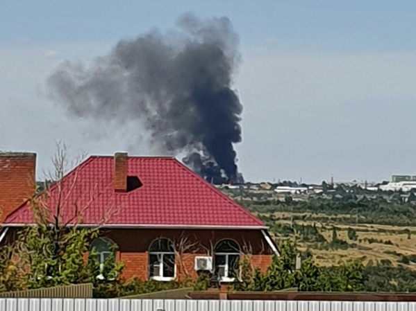 На западе Волгограда потушен крупный пожар