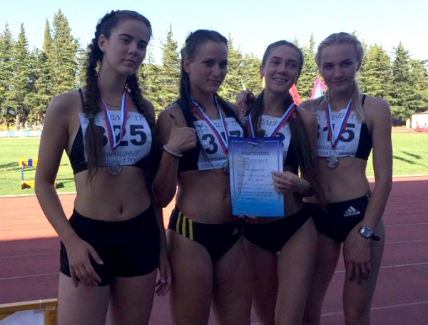 Волгоградские легкоатлетки взошли на пьедестал в Адлере