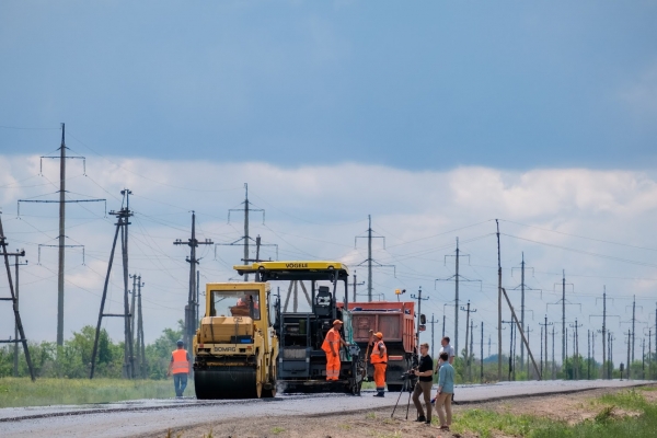 На Волжской ГЭС готовятся к укладке асфальта