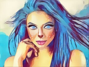 Гонения непохожих: 12-летнюю девочку за голубые волосы выгнали из школы