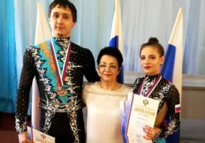 Волгоградская пара акробатов успешно выступила в Воронеже