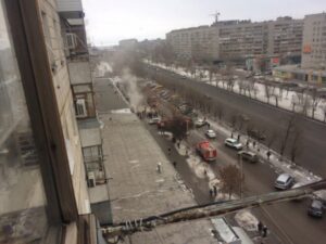 В зоомагазине на севере Волгограда горела старая мебель