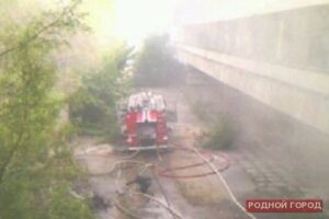 В центре Волгограда дважды горело пустующее здание ГДЮЦ