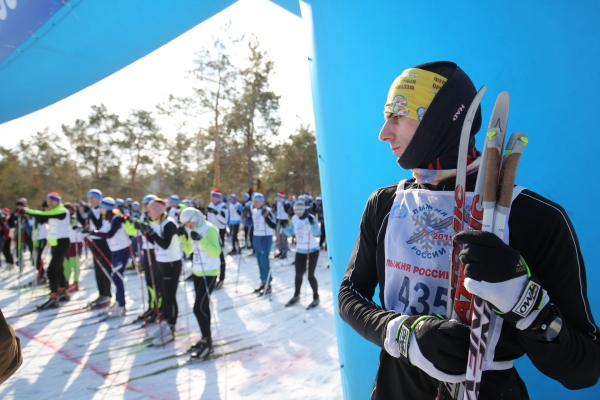Волгоградцы приняли участие в акции «Лыжня России»