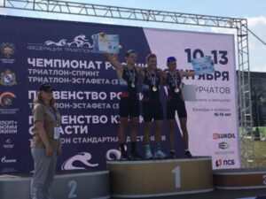 Волгоградские триатлонисты взяли медали чемпионата страны