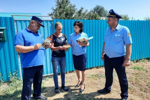 В Волгоградской области проводится акция против пожаров