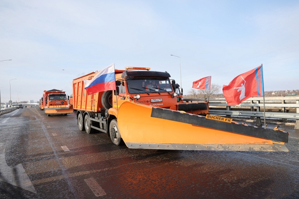 В Волгограде состоялось открытие путепровода на Третьей Продольной