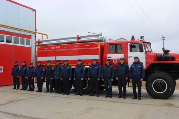 В Волгоградской области открылось новое пожарное депо