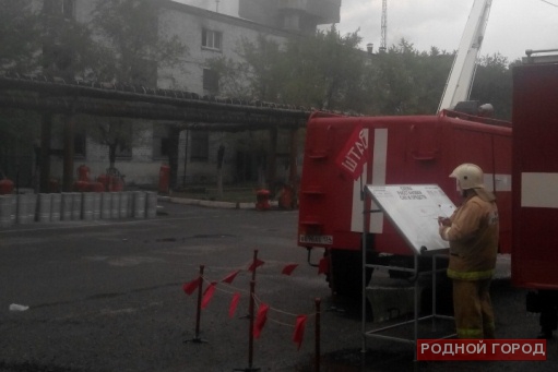 Пожар на волгоградском алюминиевом заводе ликвидирован за 2,5 часа