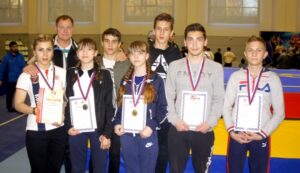 Спортсмены по ушу-саньда из Волгограда заняли весь победный пьедестал