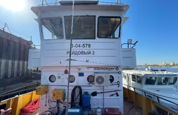 В Волгоградской области теплоход столкнулся с буксиром