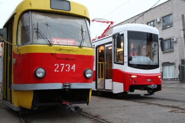 В Волгограде общественный транспорт покрасят в единые цвета