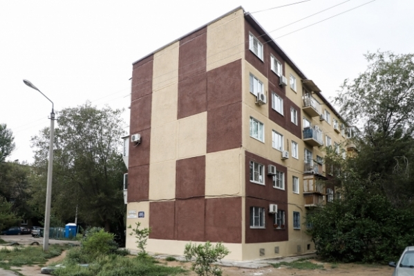 В городе-спутнике Волгограда появился дом в стиле «тетрис»