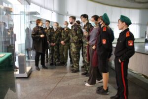 Волгоградские кадеты узнали историю 10-й Сталинградской дивизии НКВД