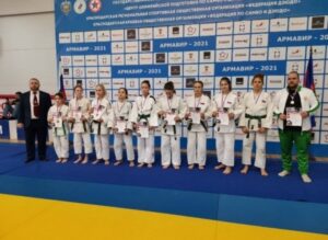 Волгоградские дзюдоисты привезли россыпь наград из Армавира
