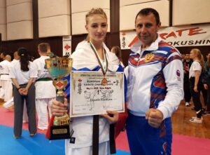 Каратистка из Волгограда выиграла юниорское первенство Европы