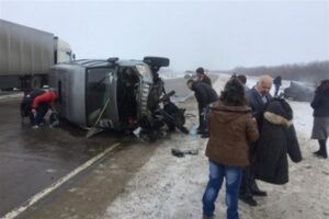 Водитель «Лады» погиб после столкновения с «Газелью» под Волгоградом