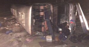 Автобус, перевозивший паломников, перевернулся в Волгоградской области