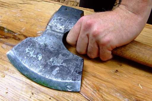 Полицейские при помощи оружия задержали волгоградца с топором