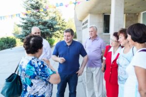 Андрей Бочаров совершил рабочие поездки в Ленинский и Среднеахтубинский районы