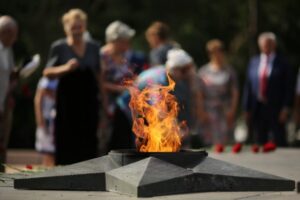 Волгоградцы почтили память мирных жителей, погибших в Сталинграде