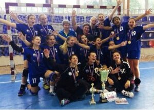 Юные волгоградские гандболистки выиграли спартакиаду учащихся