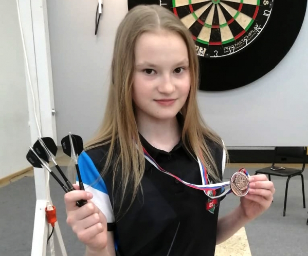 Волгоградка завоевала медаль на первенстве России по дартсу