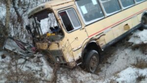 Семь человек ранены в ДТП с автобусом в Кирове