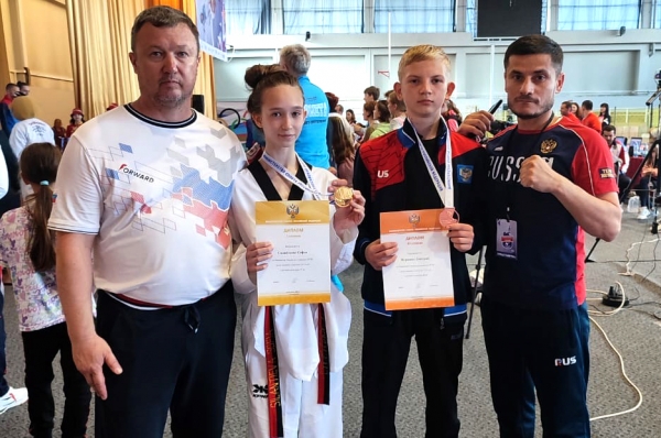 Юные волгоградские тхэквондисты удачно выступили на первенстве России