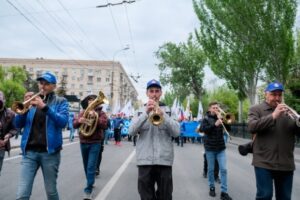 В Волгограде состоится шествие колонны студентов-музыкантов