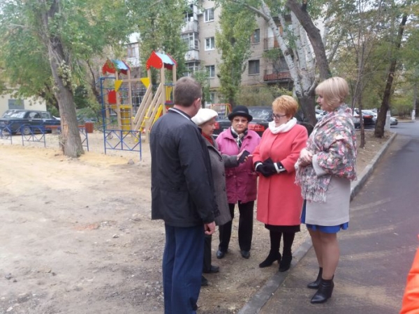 В Волгограде благоустроили ещё 9 дворов