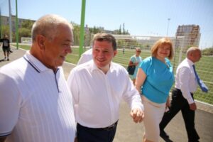 Обновленный стадион «Нефтяник» открылся в Волгограде