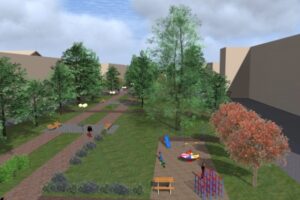 На севере Волгограда появится новый парк с фонтаном