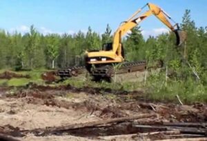 В Иловлинском районе предприниматель уничтожил плодородную почву