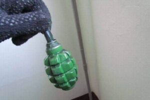 В Волгограде мужчина угрожал сожительнице учебной гранатой