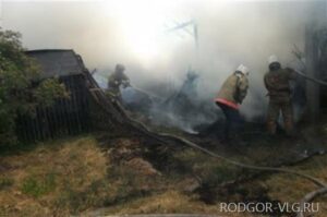 Под Волгоградом из-за болгарки сгорело 6 тонн сена