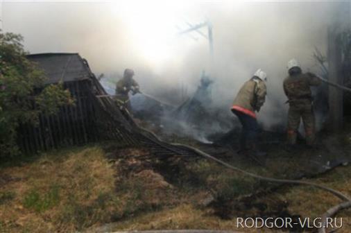 Под Волгоградом из-за болгарки сгорело 6 тонн сена