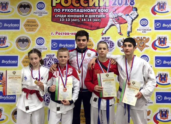 Волгоградцы блеснули на первенстве страны по рукопашному бою