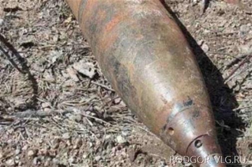 В Волгоградской области полиция оцепила места обнаружения снарядов