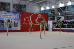 В Волгоградской области выбирают лучших юных гимнасток