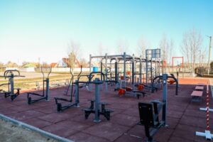 В Волгоградской области построили 25-ю спортивную площадку для ГТО