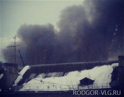 В Волгограде сильный пожар произошел в сауне «Клеопатра»