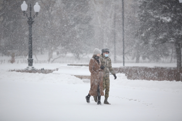 В Волгограде метель и гололед сохранятся 16 января