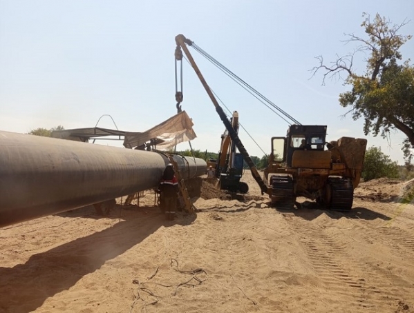 На острове Голодном завершился первый этап обновления канализационного коллектора