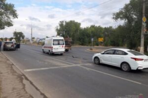 В ДТП на юге Волгограда пострадали 9-летняя девочка и пассажир скорой